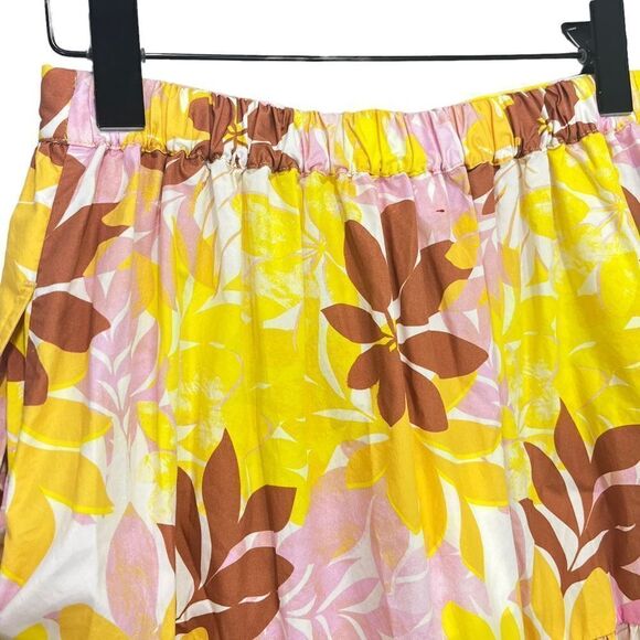 NEW XiRENA Angeline Tiered Midi Skirt Pink Lemonade Extra Small - Picture 5 of 11